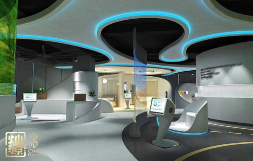 南寧展廳設計效果圖 南寧展廳設計效果圖