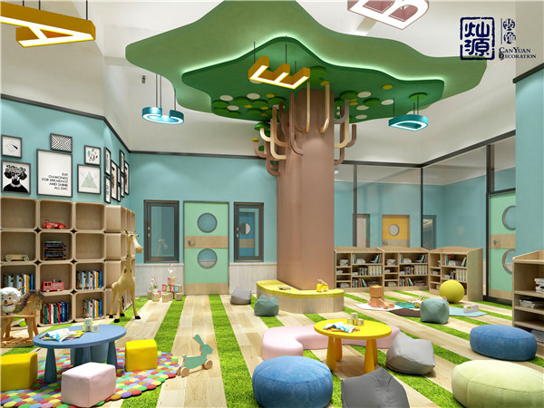 流量型培訓學校裝修教室效果圖 流量型培訓學校裝修教室效果圖