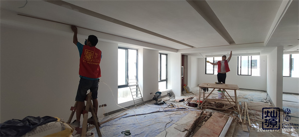 南寧辦公室裝修公司——燦源裝飾施工現場 南寧辦公室裝修公司——燦源裝飾施工現場